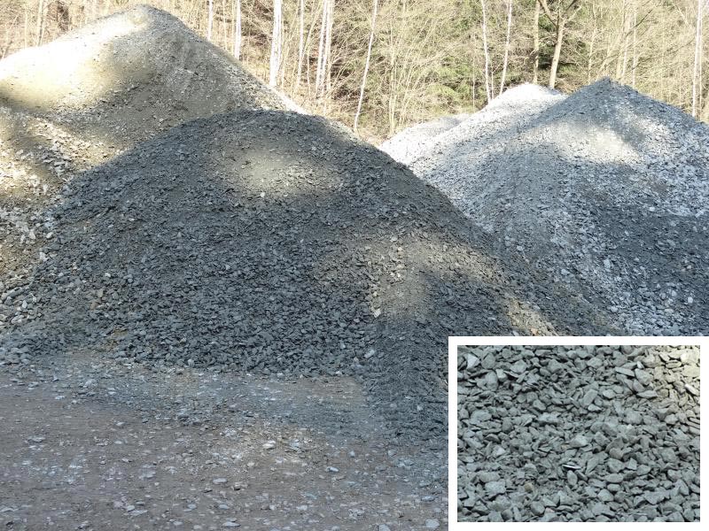 Frostschutz als Schüttgut beim Containerdienst Steudel in Greiz